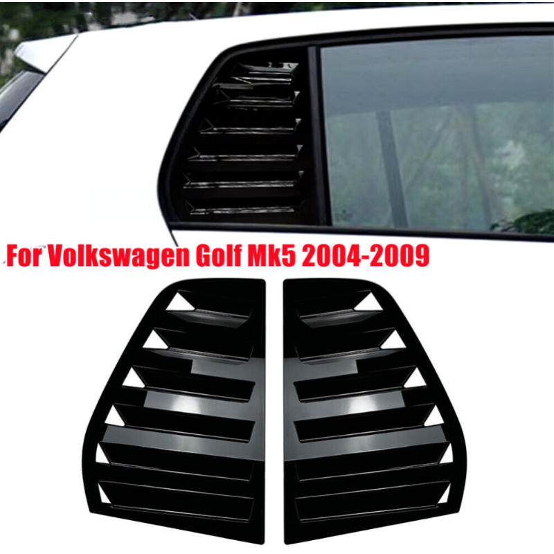 Тунинг спортни решетки за задни странични прозорци за VW Golf 5 MK5 2004-2009