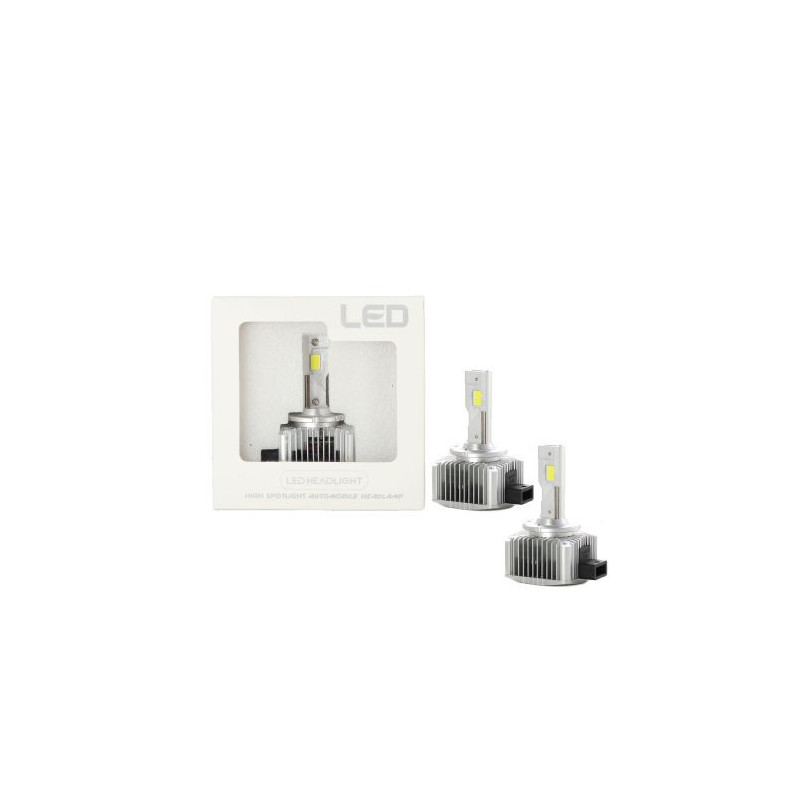 Лед крушки - Led система D1S за подмяна на фабричен ксенон 50W - Canbus 6000K - 100% по силни от фабричен ксен