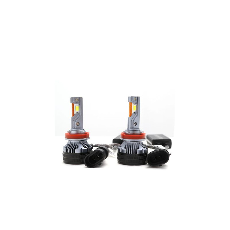 Лед крушки - Led система H11 / H8 / H9 Streetech модел STN1 за фарове - 170 000 Лукса, 65W - Canbus 6000K - 17