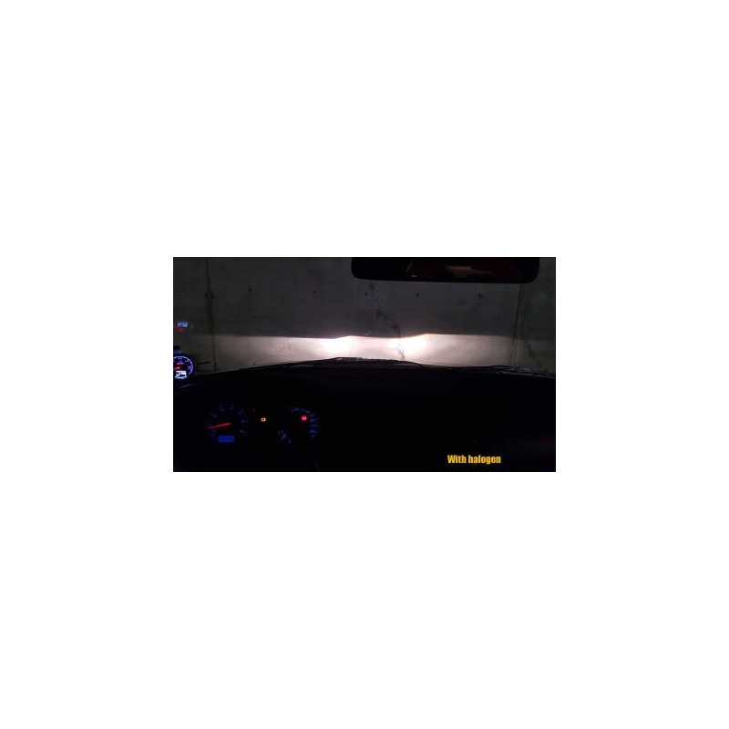 Лед крушки - Led система H11 / H8 / H9 Streetech модел STN1 за фарове - 170 000 Лукса, 65W - Canbus 6000K - 17