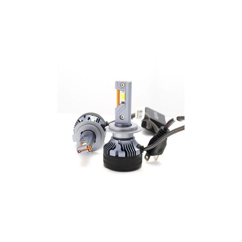 Лед крушки - Led система H7 Streetech модел STN1 за фарове - 170 000 Лукса, 65W - Canbus 4300K - 1700% повече
