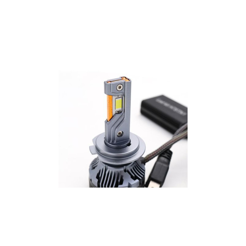 Лед крушки - Led система H7 Streetech модел STN1 за фарове - 170 000 Лукса, 65W - Canbus 4300K - 1700% повече