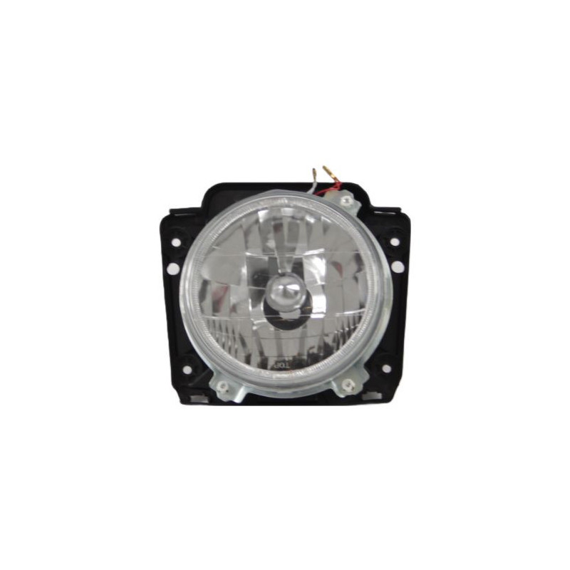 Кристални фарове за VW Golf 2 - с ангелски очи, хром