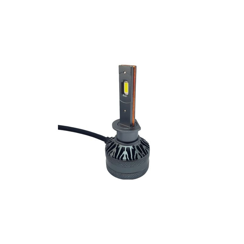 Лед крушки - Led система H1 модел A60 за фарове - 155 000 Лукса 55W - Canbus 6000K - 1500% повече светлина