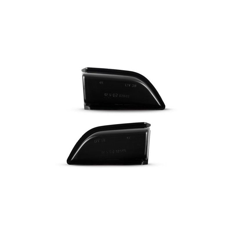 Диодни мигачи за странични огледала за Volvo XC60 (2008-2013) - опушени с бягащ мигач