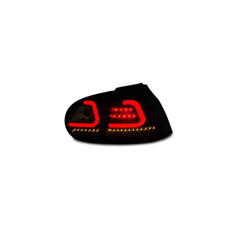 Диодни стопове за VW GOLF 5 - Лайтбар дизайн опушени