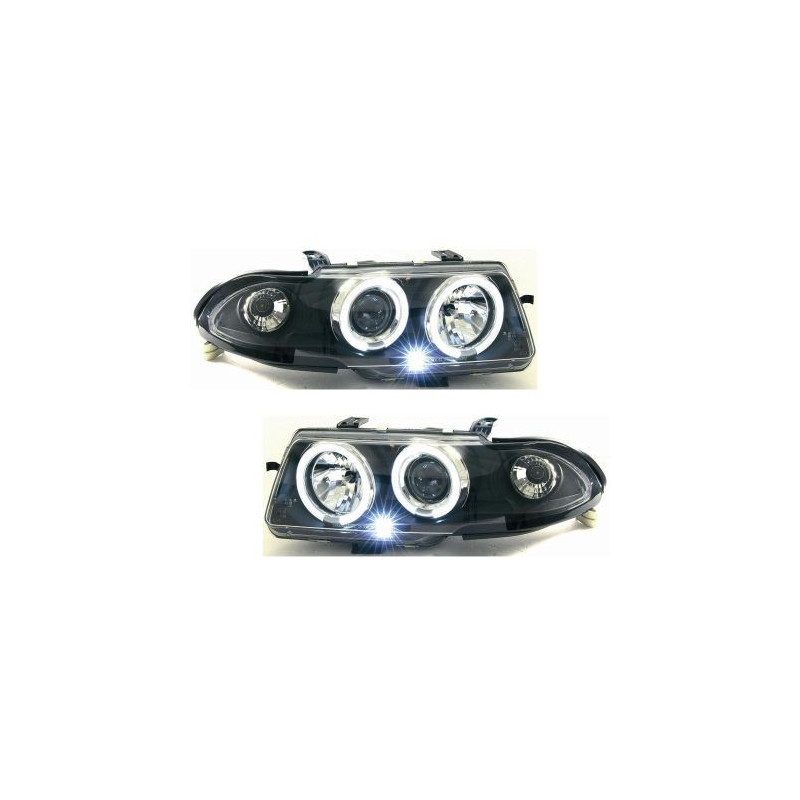 Кристални фарове OPEL ASTRA F (1994-1999) - черни