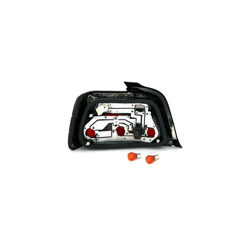 Кристални стопове за BMW E36 (91-99) 2d coupe - опушени