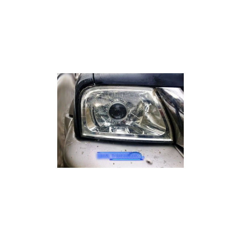 Биксенон лупи за вграждане 2.5" с кръгли капачки