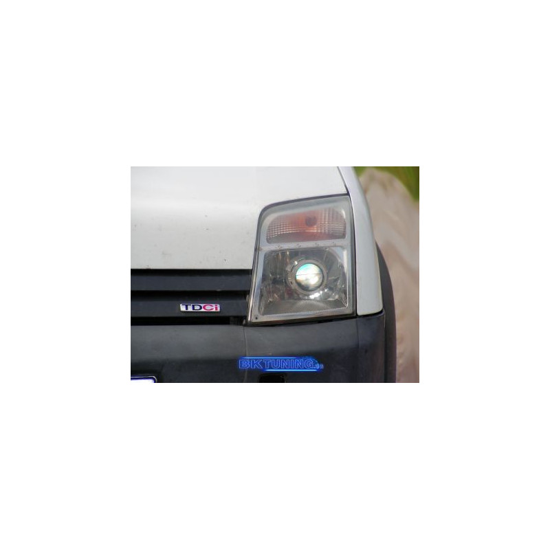 Биксенон лупи за вграждане 2.5" с кръгли капачки