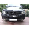 Кристални фарове за Nissan Navara / Pathfinder (2005-2009) - черни