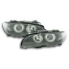 Кристални фарове BMW E46 coupe, cabrio (2003-2006) - черни