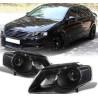 Кристални фарове за Passat Б6 (2005-2010) - черни