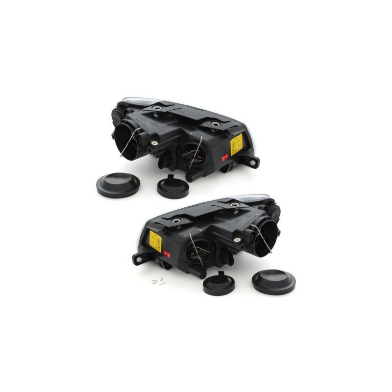 Кристални фарове за Passat Б6 3C (2005+) - черни