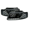 Кристални фарове Dayline VW PASSAT 3B/ B5 (97-00) - черни