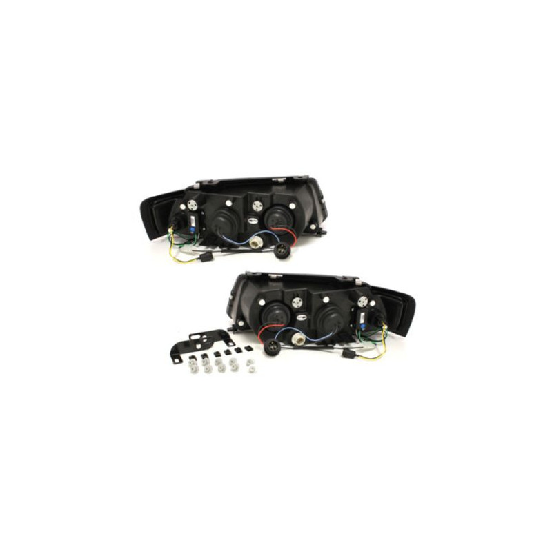 Кристални фарове Dayline VW PASSAT 3B/ B5 (97-00) - черни