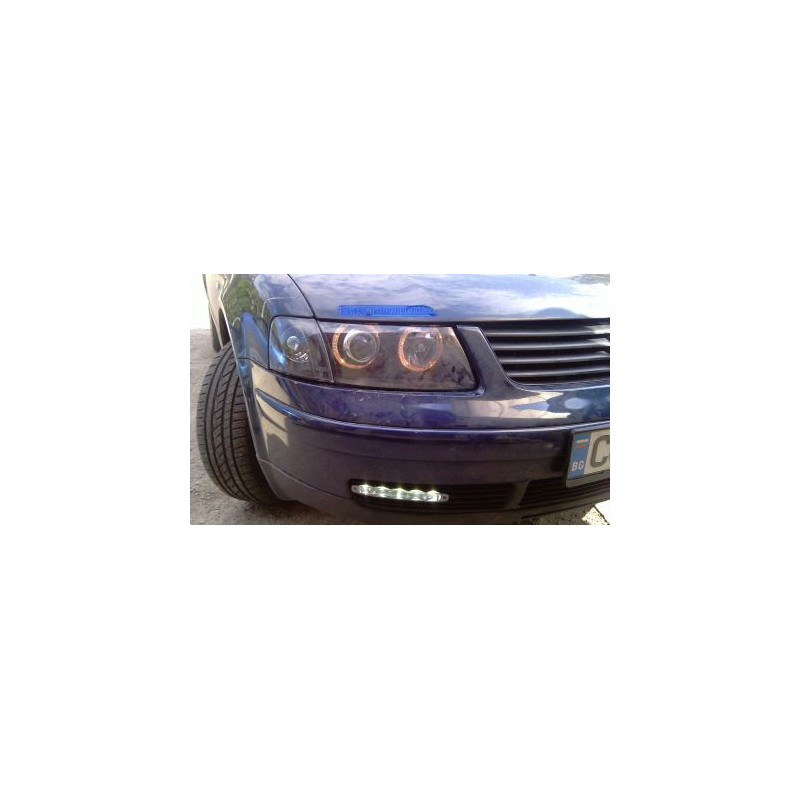 Кристални фарове Angel Eyes VW PASSAT 3B/ B5 (1997-2000) - черни