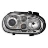 Кристални фарове Angel Eyes GOLF IV R32 - хром