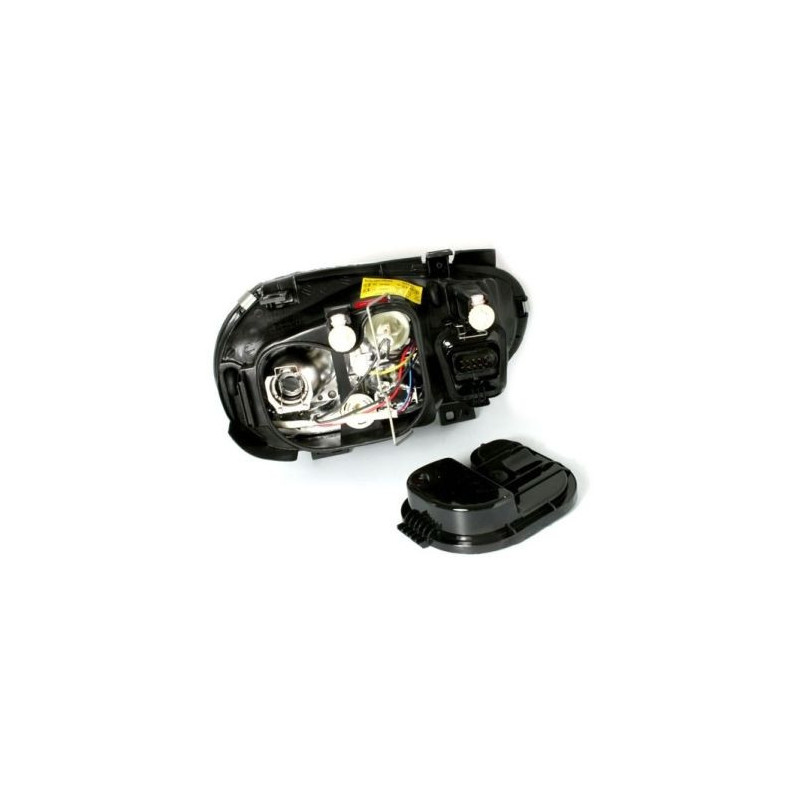 Кристални фарове GOLF IV R32 - черни