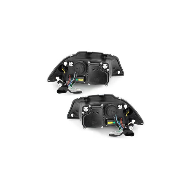 Кристални фарове SEAT IBIZA 6L (2002-2008) - черни