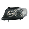 Кристални фарове за BMW E90 (2005-2009) - черни