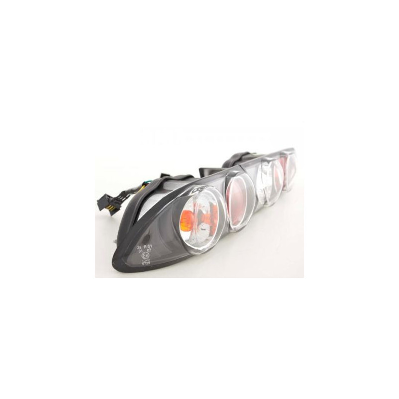 Кристални стопове Alfa 156 (98-03) sportwagon /лимузина - черни