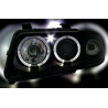 Кристални фарове за Audi A4 Angel Eyes (1995-1998) - черни