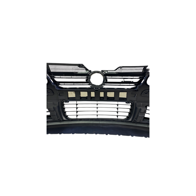 Предна броня за Golf 5 - R32 с R32 решетки без халогени - Хром