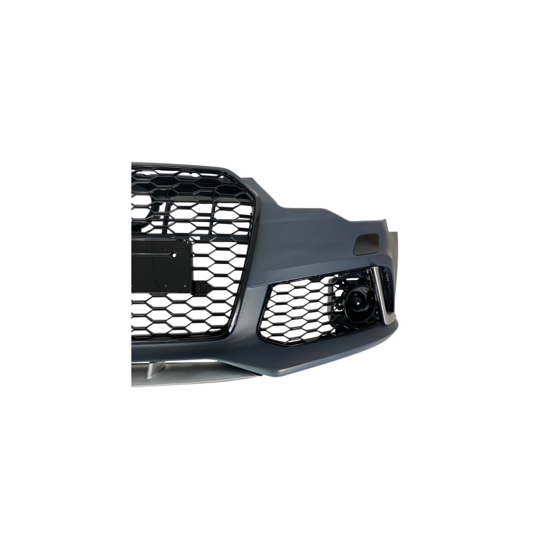 Предна броня за Audi A6 (2011-2014) - RS6 Design с отвори за парктроник