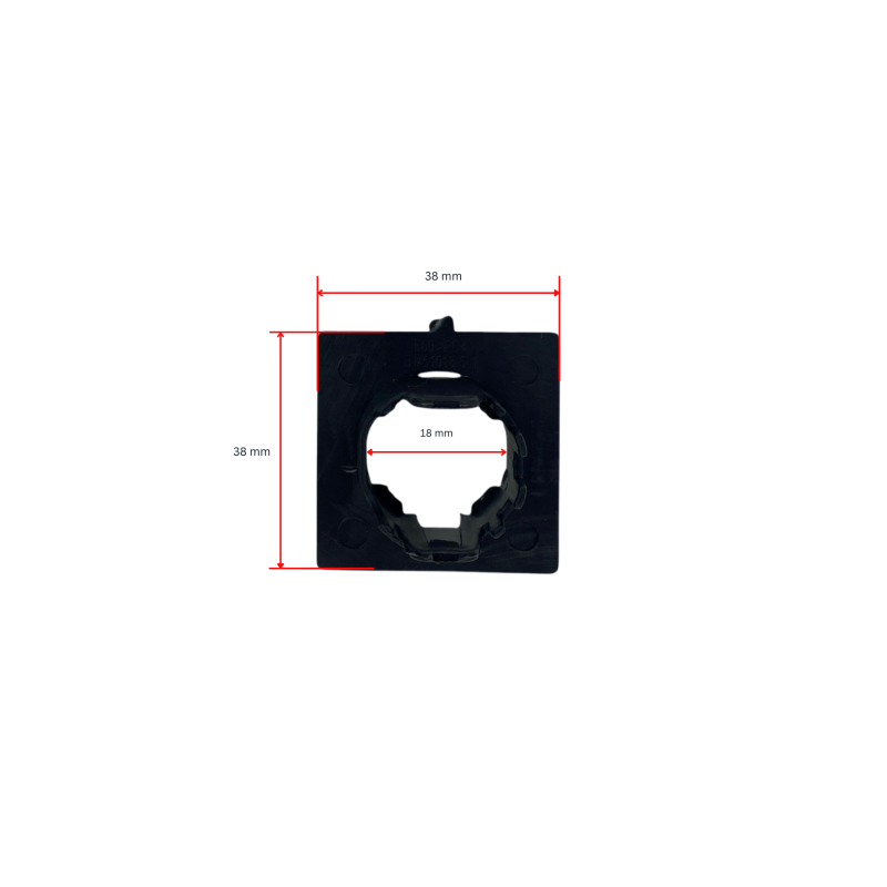 Държачи за парктроник за броня BMW E60 18мм - 4бр. к-т