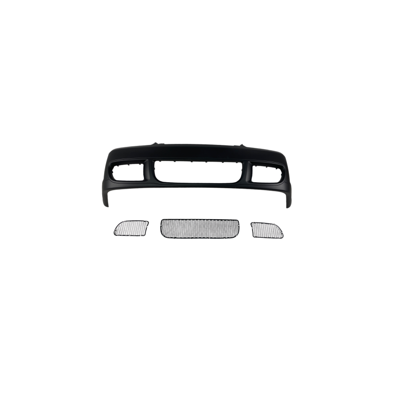 Предна броня за VW GOLF 4 - R32 дизайн - черна