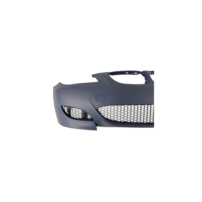 Предна броня за BMW E60 / E61 sedan / combi - M5 дизайн с решетки без отвори за халогени, грундирана