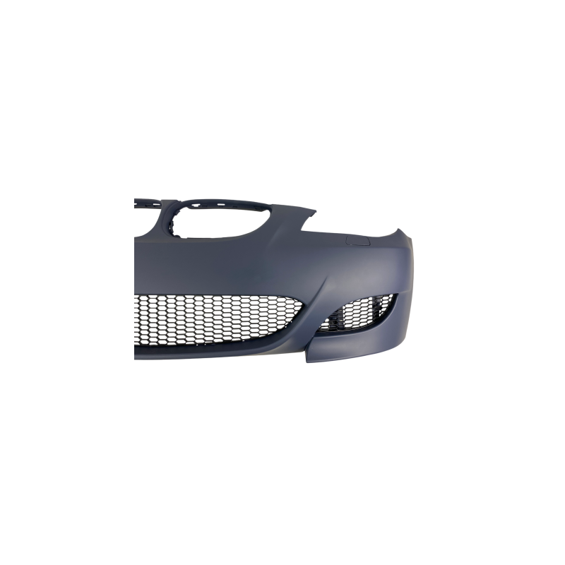 Предна броня за BMW E60 / E61 sedan / combi - M5 дизайн с решетки без отвори за халогени, грундирана