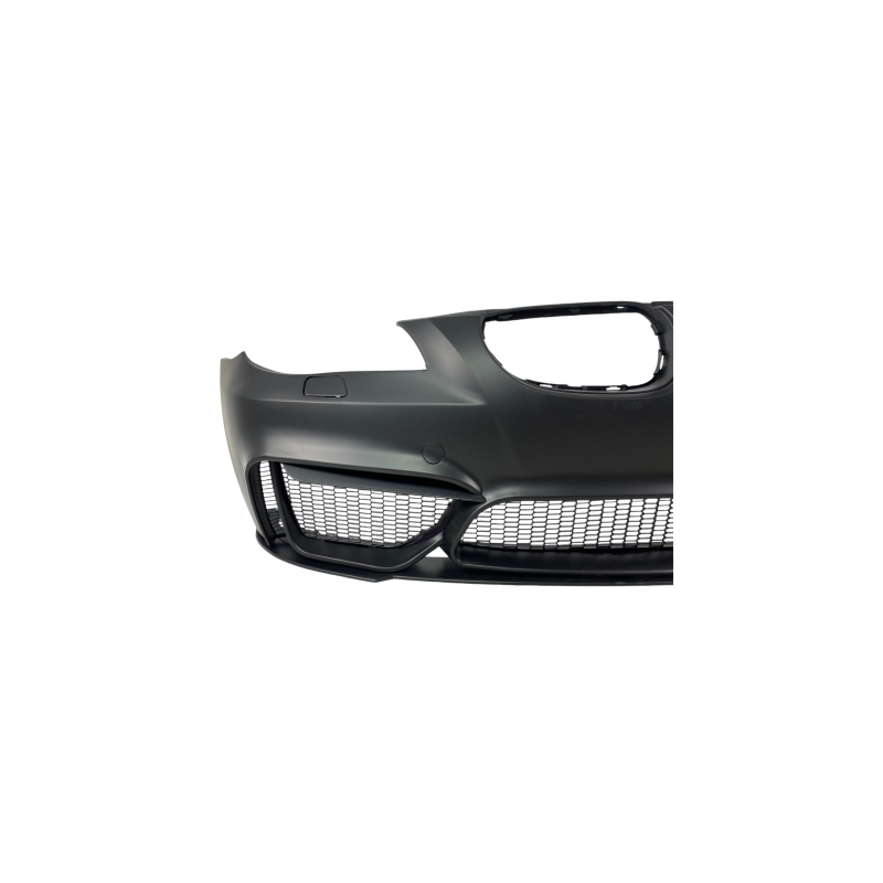Предна броня за BMW E60 / E61 (2003-2010) - М4 дизайн с добавка без отвори за халоген