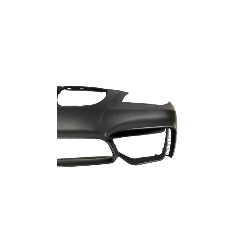 Предна броня за BMW E60 / E61 (2003-2010) - М4 дизайн с добавка без отвори за халоген