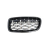 Решетки за BMW F30 (2011+) - Гланц - Diamond Design - хром / черно