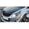 Решетка без емблема за Opel Corsa D (2006-2010) - черна