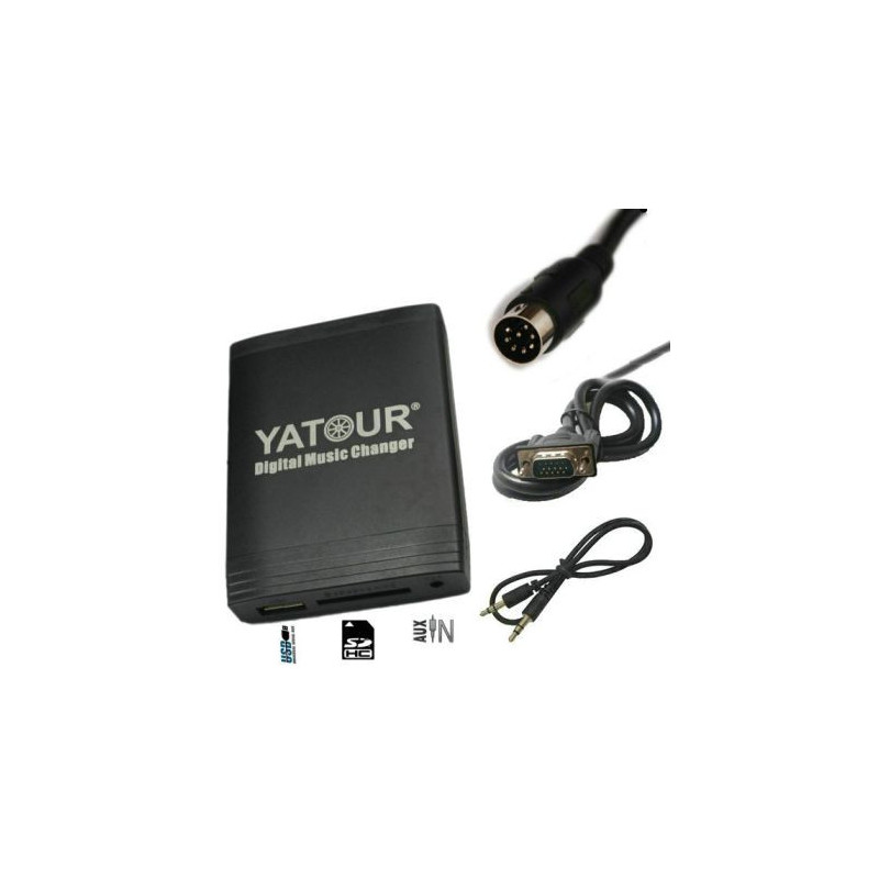 USB / MP3 audio interface с Bluetooth* за VOLVO S40, S60, S80, V40, V70, C70, XC70