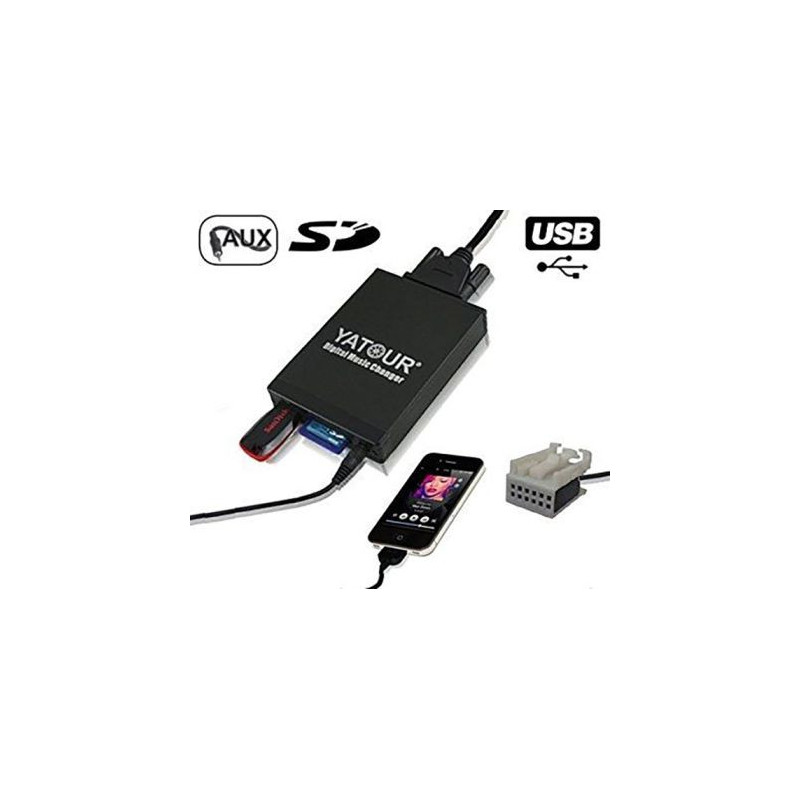 USB / MP3 audio interface за VW GOLF 5 6, TOURAN, TOUAREG, TIGUAN, T5, JETTA, POLO / AUDI A3 (2004+), A4 (2007