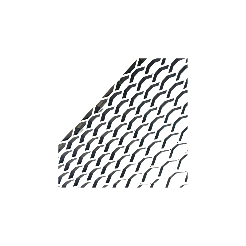 Решетка без емблема за Audi A4 B7 (2004-2007) - RS Look с хром рамка