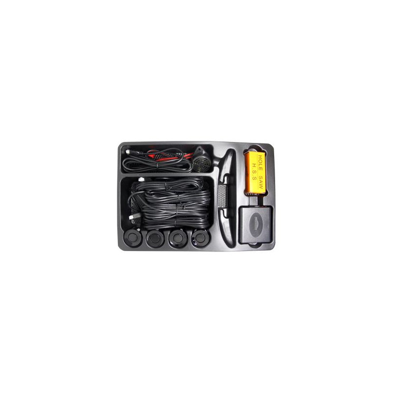 Парктроник със звук - с черни датчици