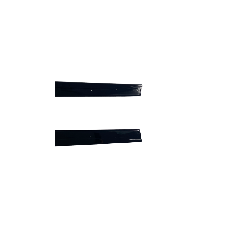 Добавка за прагове за BMW E60 (2003-2010) - M-Performance дизайн - черен гланц