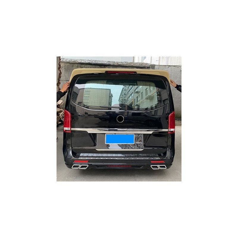 Спойлер антикрило за Mercedes Vito W447 (2016-2019) HS Style - черен гланц