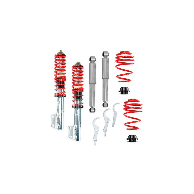 Регулируемо окачване за Opel Astra G (98-04) / Zafira А (99-05) / Astra J GTC (13-15) - червено