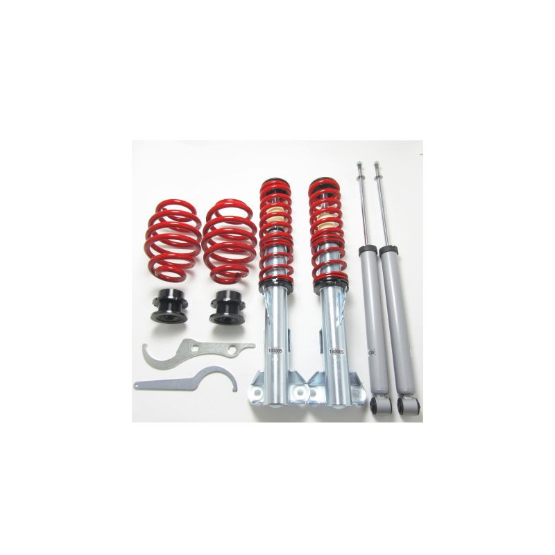 Регулируемо окачване за BMW E36 седан, купе (1991-1999) - червено