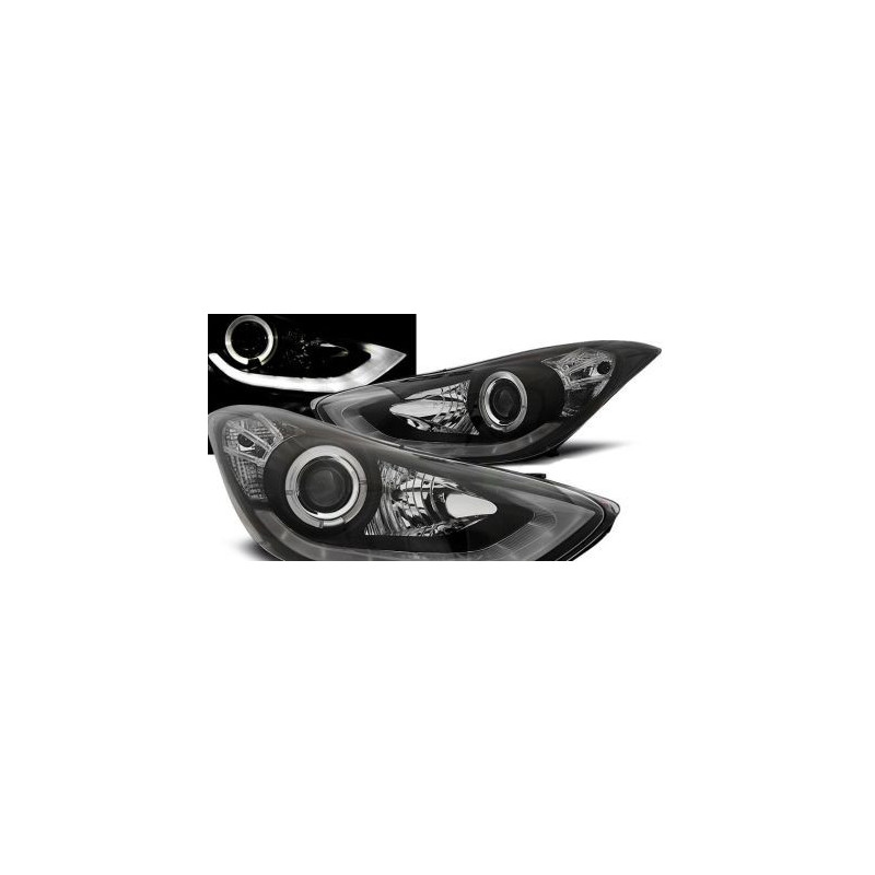 Тунинг фарове HYUNDAI ELANTRA (2011+) - черни