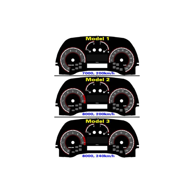 Плазмени циферблати FIAT PUNTO II