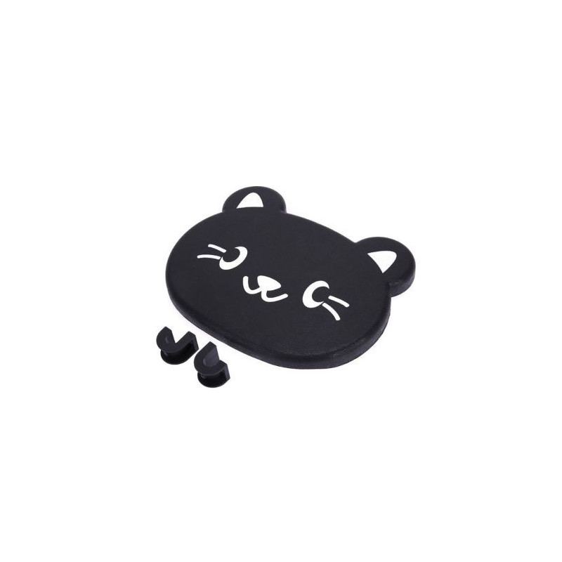 Сгъваема поставка за чаши за облегалка с масичка - с форма на коте