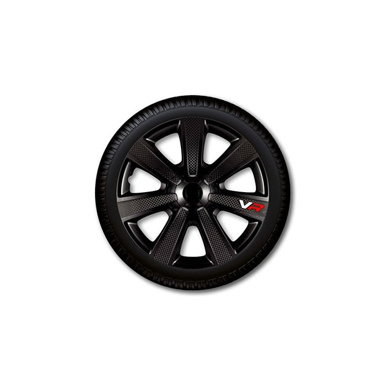 Тасове за джанти VR Carbon Black - 15"