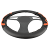 Калъф за волан 38см, с 3D оранжеви ленти